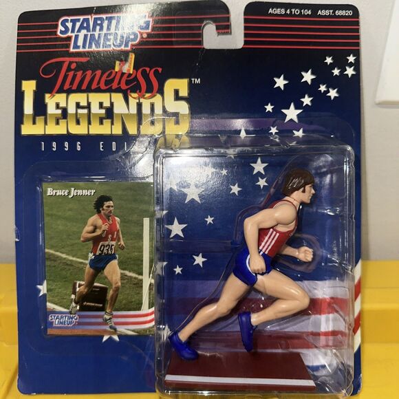 Bruce Jenner 1996 Starting Lineup Timeless Legends Kenner - Picture 1 of 4